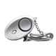 thumbnail image 2 of 1 llavero de alarma personal de sonido seguro con luz LED 130DB emergencia mujeres Plata jinwen alarma personal con luz, 2 of 8