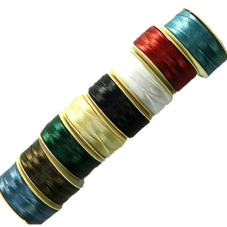 beads 15mm nymo bobins loose nylon seed mix thread