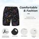 thumbnail image 3 of Fotbe Lavender Flowers Traje de Baño para Hombre – Shorts de Natación de Secado Rápido con Forro y Bolsillos-Large, 3 of 6