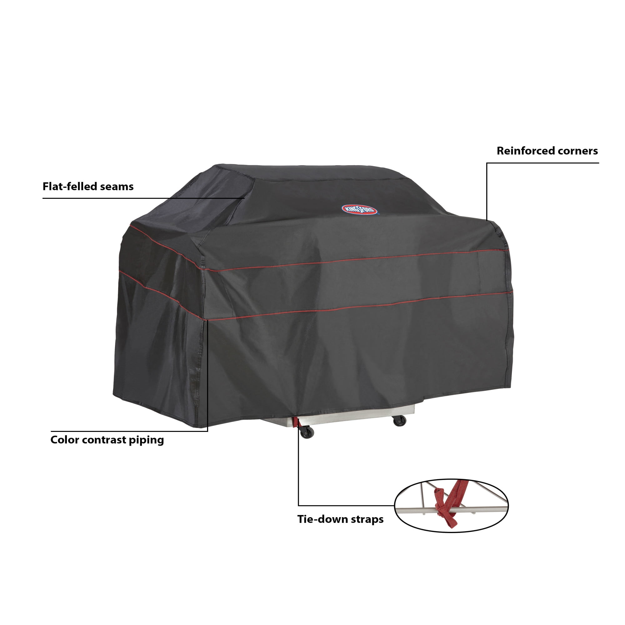 Kingsford Black Grill Cover, Medium-Small - Walmart.com