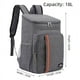 thumbnail image 5 of Mochila aislante de gran capacidad, diseño moderno y duradero, bolsa de cerveza para picnic al aire libre impermeable, mochila con bolsa de hielo a prueba de fugas, 5 of 5