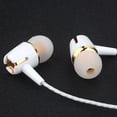 thumbnail image 4 of Auriculares con cable de 3,5 mm Auriculares con cable Auriculares intrauditivos Auriculares para entrenamiento Ejercicio Gimnasio Viajes al aire libre Negro Normal, 4 of 8