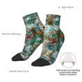 thumbnail image 4 of Uemuo Vintage Print Island Skull Printed Crew Socks, Moisture-Wicking Socks, Athletic Socks for Men Breathable Cushion Socks Casual Sport Socks for Running Traveling, 4 of 6
