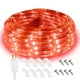 thumbnail image 1 of Rope Lights Areful, tira de luz roja, impermeable, 5 m, para interiores y exteriores, 1 of 7