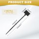 thumbnail image 2 of Uxcell 100 Pcs Etiquetas de Marcador de Cable, Etiquetas de Brida de Nylon de 6.3 Pulgadas Escriturables, Etiquetas de Alambre Autolock para Organización y Marcado, Negro, 2 of 4
