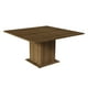 thumbnail image 2 of Mesa de Comedor Madesa Tablero Cuadrado 5286A - Marrón Madesa 52865Z2A, 2 of 5