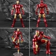 thumbnail image 3 of ZD Toys 1/10 Scale Iron Man MK3 Red and Gold Suit Collectors Action Figure, 3 of 4