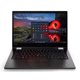thumbnail image 2 of Lenovo ThinkPad L13 Yoga 13.3 pulgadas visualización táctil FHD 2 en 1 Business Laptop, Intel Core i5-1145G7 hasta 4.2GHz, 16GB DDR4 RAM, 256GB SSD, teclado retroiluminado, Win11 Pro (reacondicionado), 2 of 5