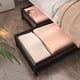 thumbnail image 3 of Caja de almacenamiento para cama, estante de almacenamiento para la parte inferior de la cama, caja de almacenamiento para sofá, caja de almacenamiento para juguetes, caja de almacenamiento con poleas, 3 of 5