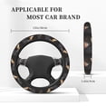 thumbnail image 3 of Cauagu Graffiti Cool Duck Print Car Steering Wheel Cover - Universal Car Accessory for Diverse Cars for Steering Wheel with a Diameter of 14.5"-15", 3 of 7