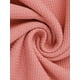 thumbnail image 5 of CONJUNTOS DE PIJAMA SIN MANGAS DE PUNTO WAFFLE PARA MUJER INSPIRE CHIC CON CAMISETA Y PANTALONES CORTOS 2XL ROSA, 5 of 6