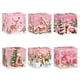 thumbnail image 3 of Conjunto de cajas con cierre de muñeco de nieve de Navidad - Cajas de 6 cajas de regalo de cartón rosa para caramelos, aperitivos y detalles para fiesta, 3 of 7