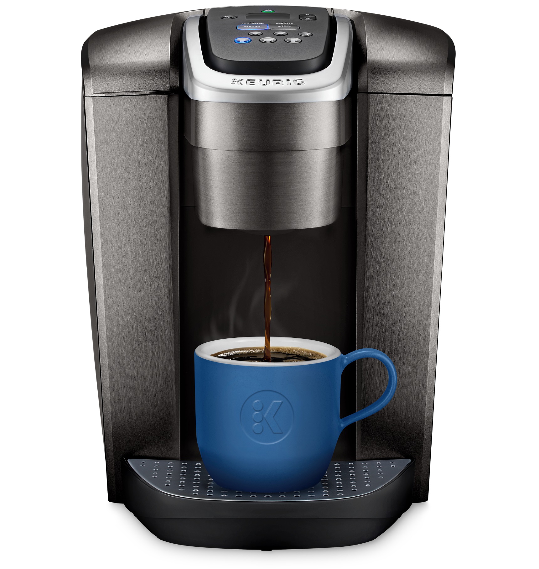 Keurig K Elite Single Serve K Cup Pod Coffee Maker Brushed Slate 