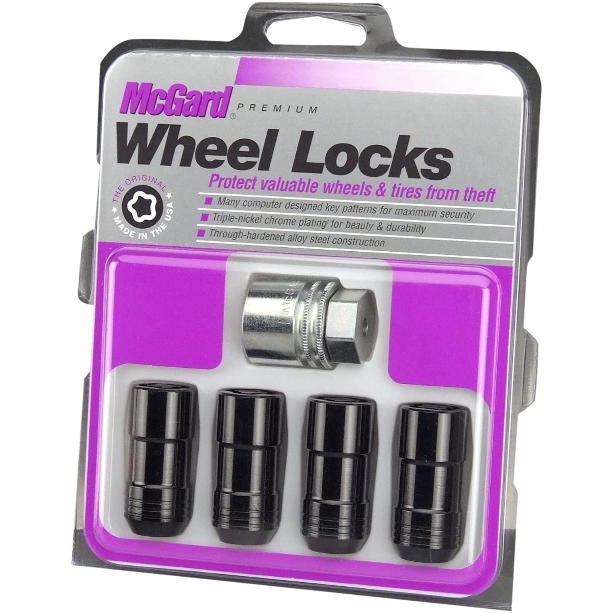 Mcgard 24216, Wheel Lock Set 14Mm X 1.5 Cone Seat Performance