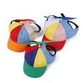 thumbnail image 6 of Propeller Hat,Helicopter Hat,Kids Cute Propeller Hat Toddlers Adjustable UV Protection Tennis Baseball Cap Sun Visor Funny Clown Cap Helicopter Top Hat(Orange L), 6 of 9