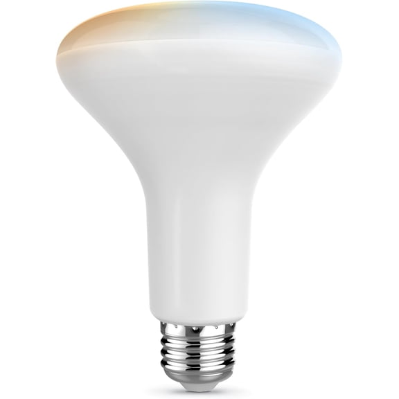 Tunable White Smart LED BR30 Bulb, WiFi 2.4GHz, Alexa & Google Home Compatible, App Controlled Dimmable Light, E26 Base, Scheduling, for Recessed & Track Lighting, BR30/CCT/CA/AG