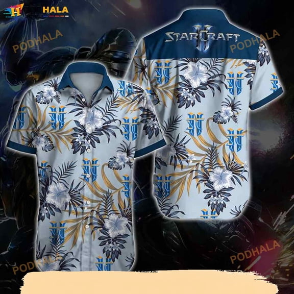 Starcraft Hawaiian Shirt, Hawaiian Outfit For Men