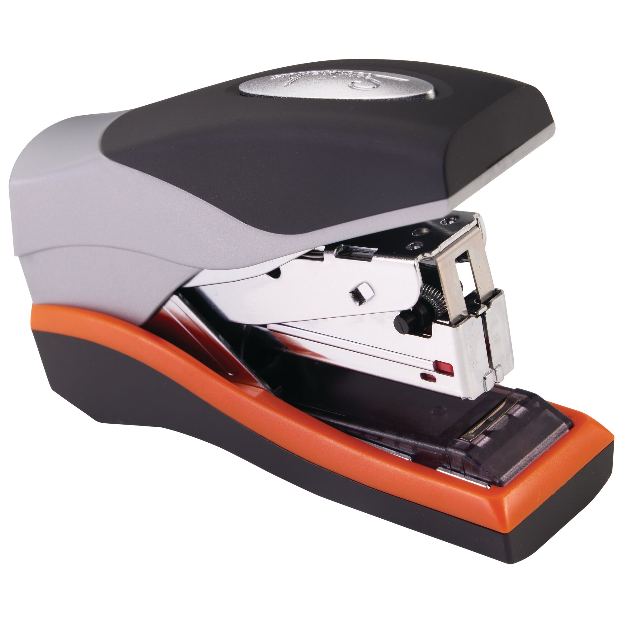 Swingline Optima 40 Compact Stapler, Low Force, 40 Sheets, Black/Silver