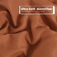 thumbnail image 2 of HIG Light Weight Down Alternative Comforter Set, King, Terracotta, Reversible, 2 of 7