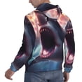 thumbnail image 6 of Daiia Dramatic Shark Attack for Men's Fashion Hoodies & Sweatshirts with Kangaroo Pocket Hooded Sweatshirt Breathable & Moisture Wicking-Large, 6 of 7
