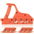 thumbnail image 1 of Plasterboard Fast Cutter Plasterboard Edger Precise 45° 60° Gypsum Board Chamferer with 10 Blades Plastic Plasterboard Edger Woodworking Hand Plane Tool for Drywall Plasterboard, 1 of 8
