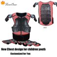thumbnail image 3 of Armadura de motocicleta de cuerpo completo para niños, chaqueta de armadura de Motocross, protector de codo y rodilla para columna vertebral y pecho, 3 of 5
