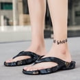 thumbnail image 2 of Womens Mens Flip Flops Sandals Slip on Sport Summer Beach Thong, 2 of 5