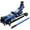 blue, variant on POVANLI Floor Jack, 2 Ton Low Profile Floor Jack, Heav yDuty Steel Racing Floor Jack with Single Piston QuickLift Pump, Floor Jack Lifting Range 3.3"-15.2"