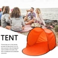 thumbnail image 3 of Beach Tent, PA Coating Zippered Pocket Beach Sun Shelter Sun Protection Mesh Pocket  for Indoor for Camping, 3 of 7