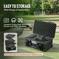 thumbnail image 6 of KFFKFF Durable Outdoor Case, Secure Waterproof Box with Customizable Foam, Mobile with Wheels & Extendable Handles, IP67 Rated for Cameras, for Travel & Tactical Use (64x51x25), 6 of 9