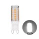 thumbnail image 1 of Bombilla Led G9 Regulable Sin Parpadeo De 3W Con Luz Blanca Fría Para Iluminación Colgante De Techo De Araña seitruly HA026536-01, 1 of 6