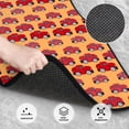 thumbnail image 3 of Fotbe Red Cars Juego de 4 Tapetes para Auto con Estampado – Alfombrillas de Goma Reforzada, Diseño Antideslizante, Protección para Todo el Año – Vehículos, Autos, Camionetas y SUVs, 3 of 7