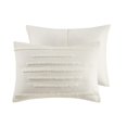 thumbnail image 4 of Ensemble de Couvre-Lit Moderne 3 Pcs 100 % Coton Ivoire, 4 of 11