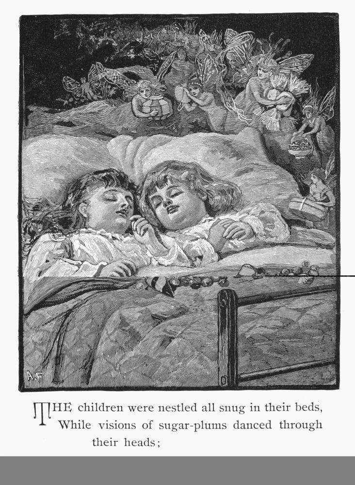 Night Before Christmas NThe Children Were Nestled All Snug In Their