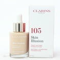 thumbnail image 3 of Clarins Skin Illusion Foundation 102.5 Porcelain 1oz/30ml New With Box, 3 of 10