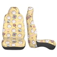 thumbnail image 3 of Sikiie Rabbit And Candy Car Seat Protector 2 Pack Car Seat Cushion Mat, Car Seat Covers for SUV, Truck, Van, 3 of 7