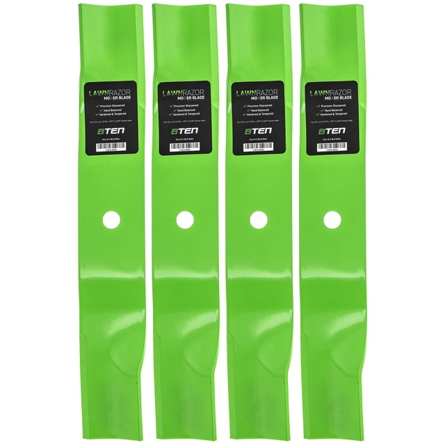 LawnRAZOR High Lift Blade 32 inch for Bobcat 112111-01 4 Pack 810-CBL2286D