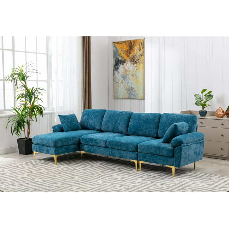 Teal 2024 sleeper sectional