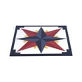 HandPainted Barn Quilt Mariner's Compass Golden
