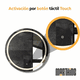 thumbnail image 2 of Espejo con Luz Led Touch 3 Tonos CTT de Pared Marthing Espejo con Luz Led de Pared, Ideal Para Baño, Vestidor, Tocador, Espejo de Baño Circular 60cm con Marco de Luz LED 3 Tonos, 2 of 8