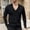Black, variant on DPTALR Men's Cardigan V-Neck Sweater Classic Casual Knitwear with Buttons Dark Gray,XL
