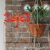 FRCOLOR Garden Art Sculptures Dragonfly Room Decor Wall Decorations