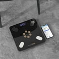 thumbnail image 6 of MaxLife Smart Body Fat Scale – Bluetooth Digital Bathroom Scale with OKOK App, Body Composition Analyzer, 400 lbs Capacity, High-Precision, Large LCD Display - 12" White, 6 of 10