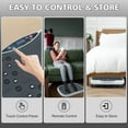 thumbnail image 5 of Vibrating Plate Exercise Machine for Weight Loss, Segmart Vibration Plate Platform for Lymphatic Drainage, Adjustable Speeds Shaping Vibrating Plate for Weight Loss, Body Workout Vibration Plate, 5 of 8