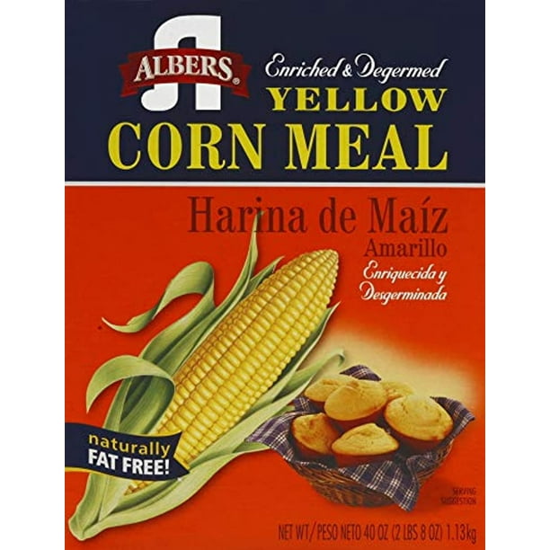 Albers Yellow Corn Meal, 40Ounce Boxes (Pack of 2)