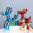 thumbnail image 2 of Nordic Balloon Dog Figurine Resin Cute Shiny Animals Statue Creative Desktop Ornament Art Sculpture Figurine Crafts Home Decor heqiyong LED, 2 of 2