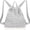 Light Grey, variant on Woven Large-Capacity Washable Backpack, Resort-Style Drawstring Rucksack – Ideal for Daily Use and Travel