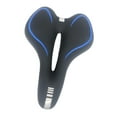 thumbnail image 2 of Siège de Selle de Vélo Rembourré Absorption des Chocs Imperméable Respirant Coussin de Siège de Vélo Bleu, 2 of 9