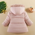 thumbnail image 6 of breaise 4-12Y Girls Winter Coats Hooded Outerwear Cute Printed Puffer Jacket Waterproof Warm Long Parka Ski Snow Jackets, 6 of 9