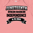 thumbnail image 4 of Inktastic African American Independence Juneteenth Boys or Girls Baby Bodysuit, 4 of 5